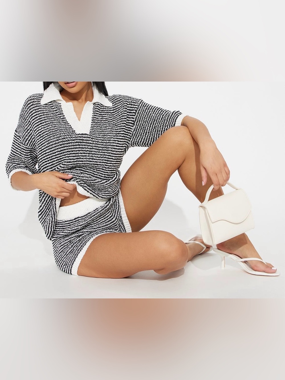 Fashion Nova Piper Polo Short Set